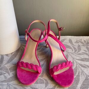 Stuart Weitzman Hot Pink Heels
